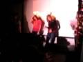 Dolls officers singing a drop in the ocean