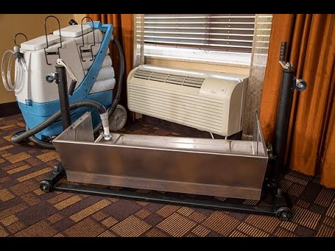 Youtube External Video Instructions on how to use the EDIC cleaning cradle for PTAC or packaged terminal air conditioners.