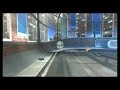 Psyonix-Thomas in Red. NothingToGein in Blue. He stops moving sometimes for a little while. I'm not sure if he was having network problems or going easy on me!!