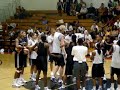 Margo Dydek Dances at Centennial H.S. Practice