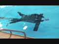 Kathryn's world record dynamic without fins 151m