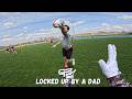 LOCKED UP BY 30 YEAR OLD DAD | Go Pro Flag Football POV