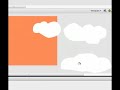 Flash tutorial-Motion Tween some Clouds in the sky