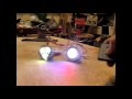 6 Watt Solar Panel 2 Watt LED Light Emitting Diode Indoor Outdoor Lighting