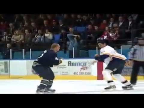 NAHL - Brad Wingfield vs. Patrick Cote