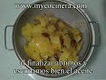 Tortilla de patatas con chorizo en la Biomatic