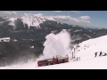 One of the heaviest spring snowstorms in years hit the Rockies Friday, April, 17. The Pikes Peak Cog Railway runs to the summit year round, but it took the work crew nearly a week to clear the track to the Summit House. Working at altitudes up to the 14000-foot summit, they needed everything big locomotive #22 could give them, plus dynamite, chain saws and shovels. Filmed in high definition, the new Pikes Peak Cog Railway DVD will be available on location at Pikes Peak about June 1st. For train schedules, visit www.cograilway.com. HD videography by Spencer Wren.