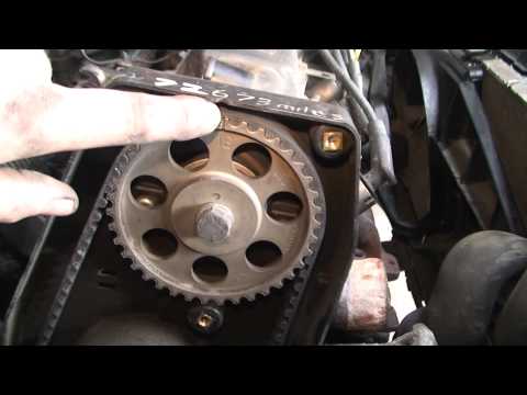 how to change timing belt vectra b