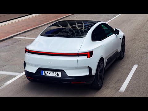 2025 Polestar 4 with Performance Pack – Interior, Exterior and Driving