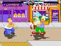 Rivals from the same series. So, here are the yellow buffoon vs the the yellow clown buffoon. Not really much I could say. You know homer by now. Created by Warner, updated by Judgespear. Lots of invincibility frames erased. and a new move added (which I did not do or figure out how to XP). As for krusty, he has been done by warner. Since he is clown, his attacks reflect that. The monkey he uses, Itchy and Scratchy, Sideshow Mel. Anything from his show. All thats missing is Sideshow Bob ...