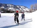 Ice skating comedy