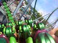 Two kids riding the hulk