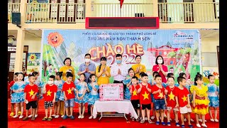 Bí thư Thành ủy – Chủ tịch HĐND TP Nghiêm Xuân Cường tặng quà ngày Quốc tế thiếu nhi 1-6