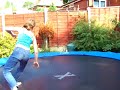 My Niece doing a back handspring and backtuck on trampoline My Niece doing a back handspring and backtuck on trampoline