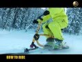 Snowbike how to ride Snowbike how to ride