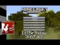 Minecraft - 1st Birthday Skin Pack