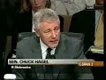 Chuck Hagel on fire...