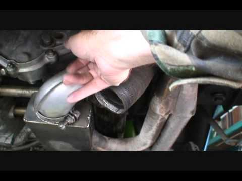 How to Repair a Heater Duct Hose on a 911 Porsche with Air