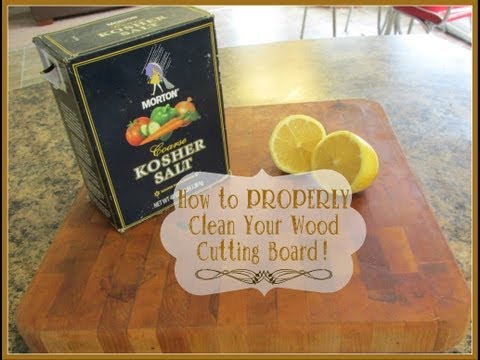 how to care cutting board