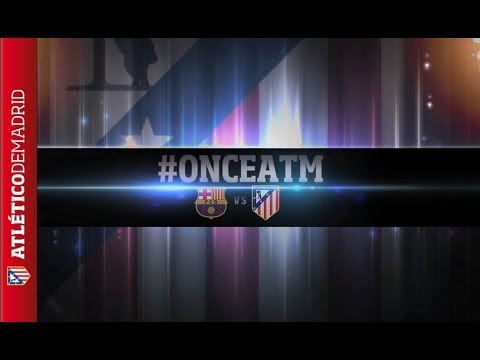 Liga 2013-14. Once del Atlético de Madrid para visitar al F.C. Barcelona #onceATM