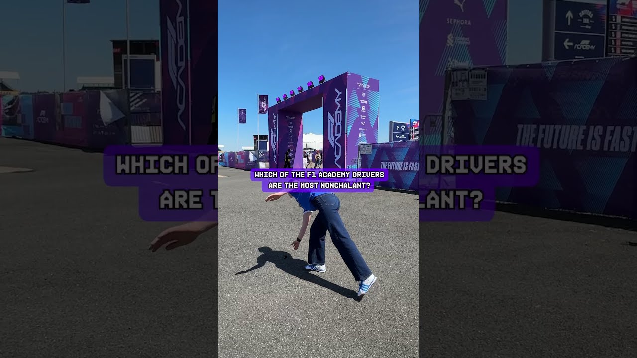 Which driver is the most nonchalant? 💅 | F1 ACADEMY