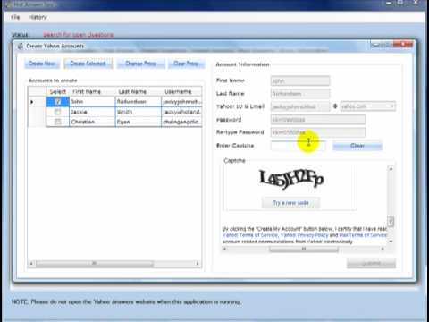 how to sign up for a new yahoo account