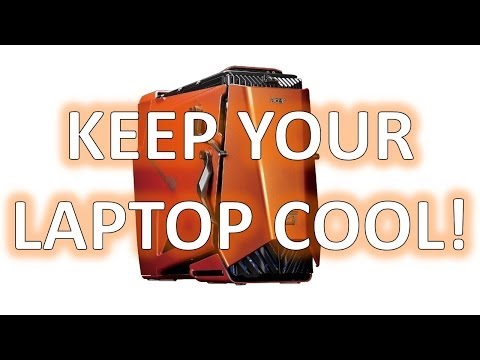 how to keep a laptop cool while gaming