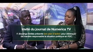 Frédéric BOYENGA BOFALA Invité du journal de Numerica TV