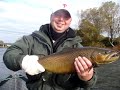 Catch the Drift, Oswego River New York, Oct 25, 2009 Greg and Jason fish the Oswego River with Catch the Drift... Steelhead, Rainbow trout, and Brown trout....