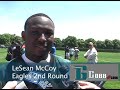 Eagles second round draft pick and former Pittsburgh Panther LeSean McCoy describes his experiences as he learns the teams west coast offense.