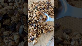 Le meilleur granola maison peu sucré et très croustillant