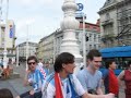 En la plaza Ban Jelacic