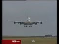 Airbus A380 First Flight Lands In Sydney maiden voyage