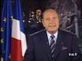 31 decembre 1998 les voeux du pr�sident jacques chirac aux fran�ais : - 