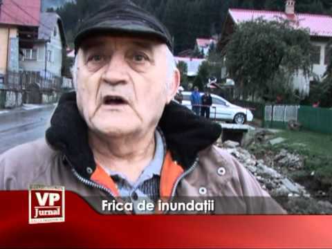 Frica de inundaţii