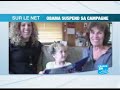 Obama et sa grand-m�re �meuvent la Toile