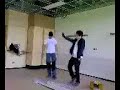allochtonen in de klas mocro-afghan dans vloer