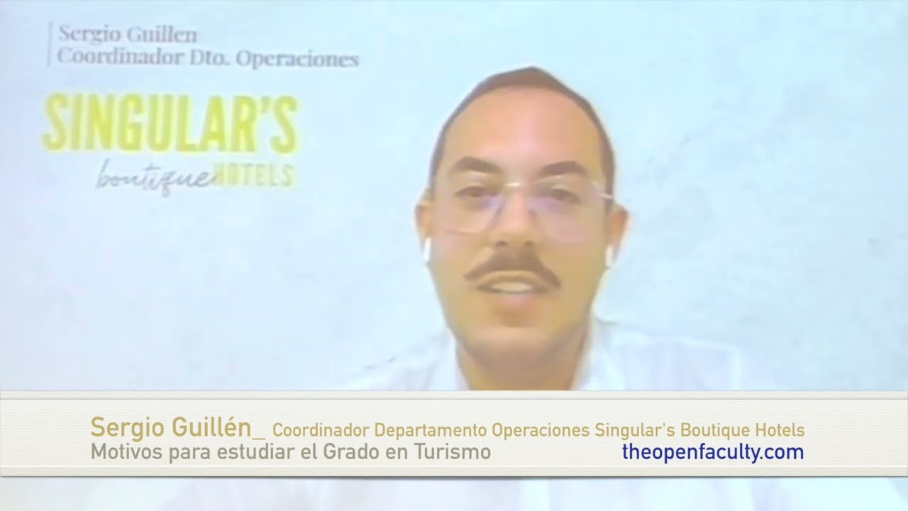 ¿Te gustaría viajar por el mundo mientras trabajas? Sergio Guillén lo hace en Singular's Hotels