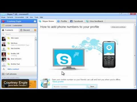how to skype on facebook
