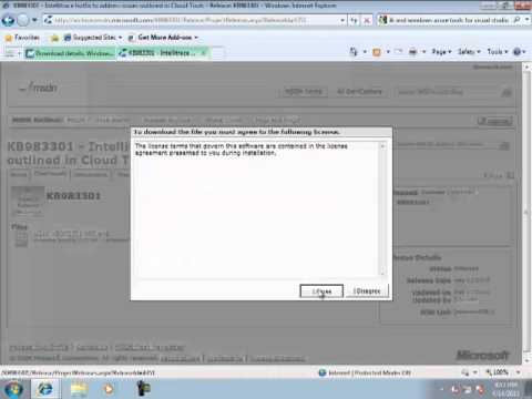 how to enable windows azure tools