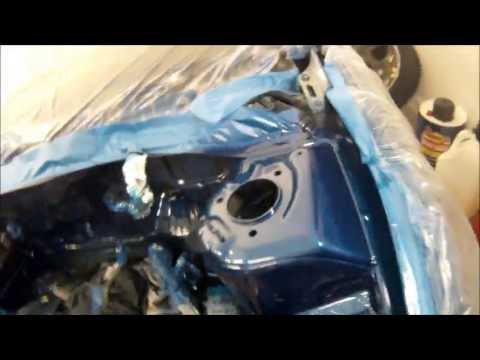 how to paint eg engine bay