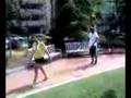 Nana & S.Dot water fight