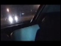 Two Turbo Mustangs racing