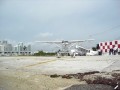 Cessna 206 going down the ramp at Watson Island, Miami, FL