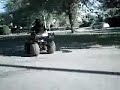Suzuki lt230 wheelie