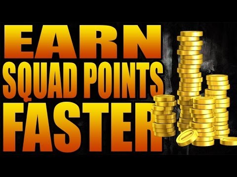 how to get more squad points in call of duty ghosts