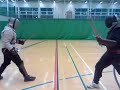 AHF Broadsword & Dagger Fight 2 - Mike vs John