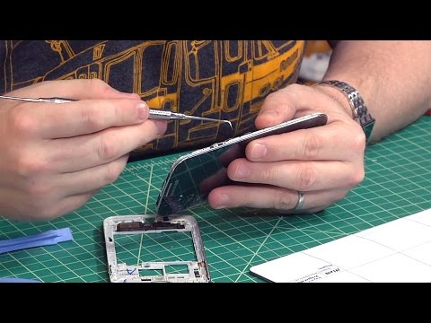 how to repair a cracked i phone screen