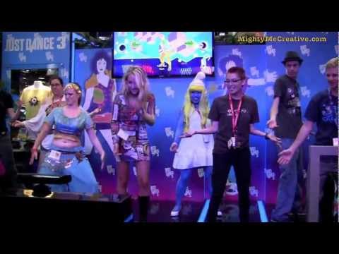Just Dance 3 - Party Rock Anthem - Kinect Xbox 360 @ Comic Con 2011