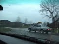 BMW e28 524td trapped in roundabout